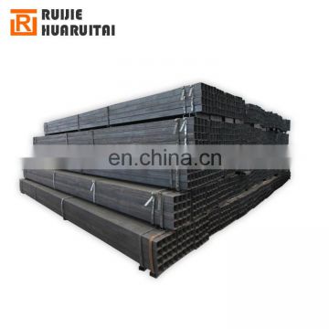 Black steel square steel tube, welded square hollow section 40x40x2.5