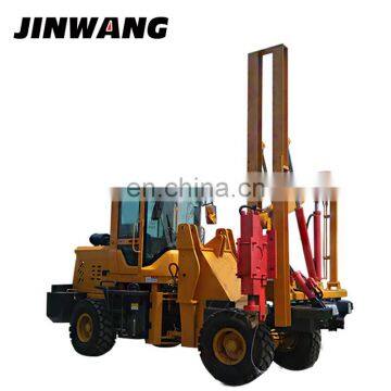 Highway Hydraulic Post Installation Guardrail Hydraulic Loaded Pile Driver photo-5