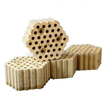Silica checker brick for hot blast furnace