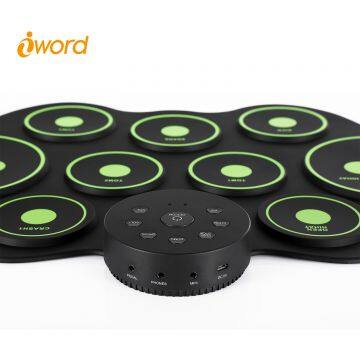 Iword G4002 9 Pads Portable Electronic Drum Without Built-in Speaker photo-4