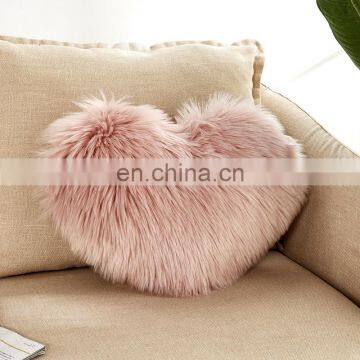 Hot Sale Trendy Square Sheepskin and Comfortable Waist Pillow photo-2