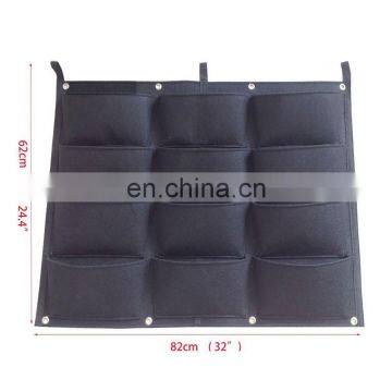 Black Felt Planters Bags Vertical Garden With Waterproof Backing photo-3