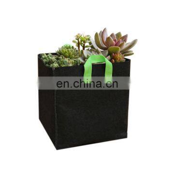1/3 / 5 / 7 / 10 / 15 / 20 / 25 / 45 / 60 Gallon Square Felt Fabric Grow Bag for Trees and Flower photo-3