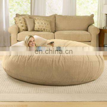 custom 3 4 5 6 7 8ft xl large comfortable relax lazy cooljumbo living room lounger chaise  giant bean bag  sofa chair