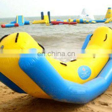 10 Seats Double Lanes PVC Inflatable Fly-fishing Banana Boat for Water Fun photo-5