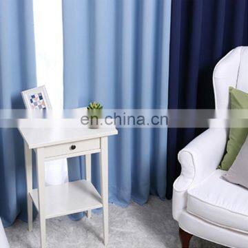 Wholesale Best Quality High Density Insulation Heat Solid Thick Hight Shading Blind Black Out Window Curtain Cloth for Windows photo-4