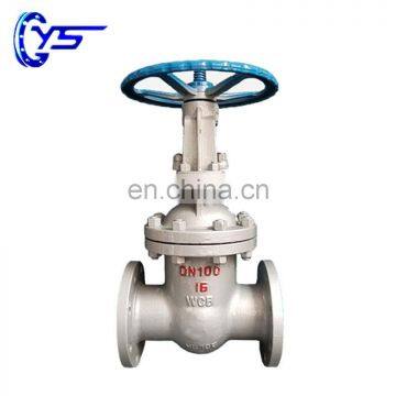 Good Quality Feedback GOST Steel Flange Stainless Steel Stem Gate Valve With Low Price