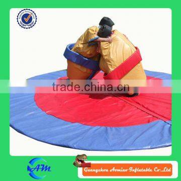 popular game inflatable sumo suits with mat for kids and adults