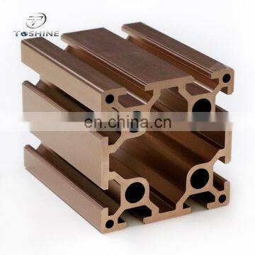 6063 Anodized Aluminum Assembly Line For Machine / Customized Aluminium Profile System photo-3