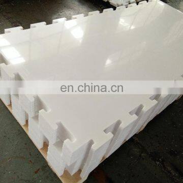 4x8 plastic ice skating sheet rollers synthetic Outdoor use synthetic ice rink UHMW PE rink floor UHMW PE sheet