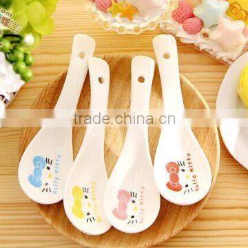 Ceramic Spoon Rest Ceramic Spoon Fork Knife Set Ceramic Tea Spoon photo-2