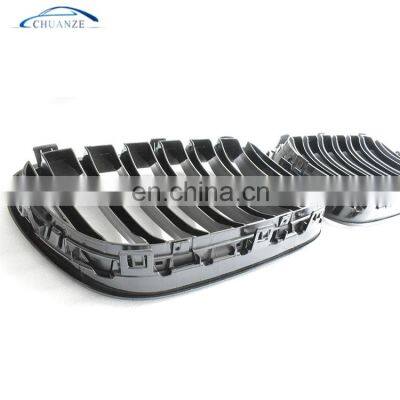 HOT SELLING auto headlight parts black single line car front grille for X5/E70