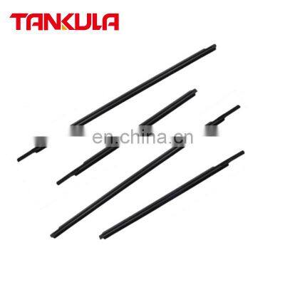 New 4Pcs Car Outside Seal Belt 68210-0D110 68160-0D110 Window Weather Stripping Trim Window Moulding For Toyota Vios 2008