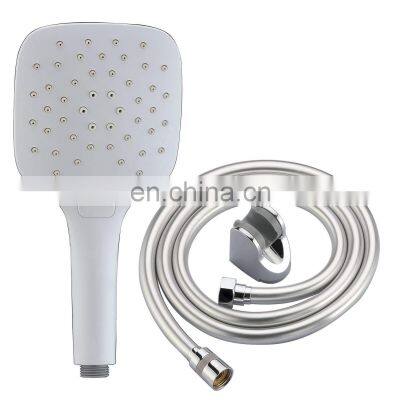 Handheld Fixed 3 in 1 ABS Material Chrome Finish Surface Shower head