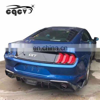 Hight Quality and Beautiful Body Kit Suitable for 2018 Ford Mustang in CQCV Style Carbon Fiber Front Lip Rear Lip Side Skirts