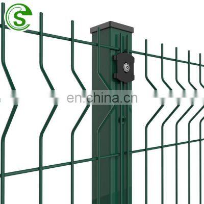 Cheap pvc coated galvanized steel garden fencing welded wire mesh fences for Panama