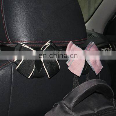 2Pcs Car Accessories Interior Decoration Seat Back Hook Creative Cute Cartoon Rear Seat Invisible Multifunctional Small Hook Car photo-4