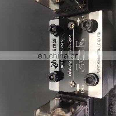 Customized Zhenyuan Solenoid Operated Directional Valves DSG-03-3C60-DL photo-5