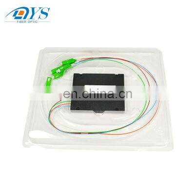 Manufacturer Fiber Optic 1x2,1x4,1x8,1x16,1x32 1x64 PLC Splitter With SC Connector for ABS Box photo-5