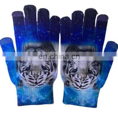 Wholesale Christmas Touch Screen Gloves Winter Tactile Texting Touchscreen Cartoon Gloves For Cell Phone Smartphone photo-2