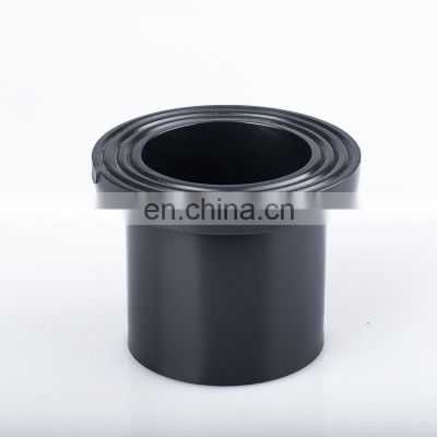 High Quality Hdpe Pipe Fitting Socket Fusion Butt Fusion Fitting SDR11 SDR17 Stub End Hdpe Pipe Flange Adapter