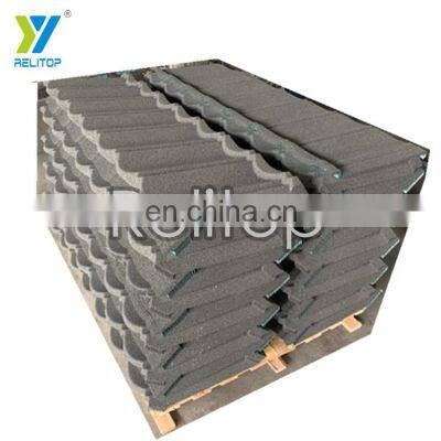 Custom-made Storm Resistant Old Metal Roofing Renovation Material Stone Coated Steel In Cantonment House Bivouac House Roof
