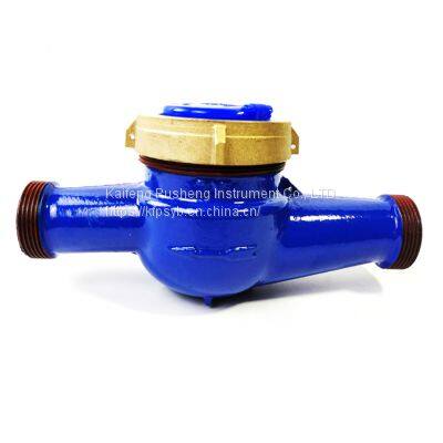 DN15 drip metering Blue plate multi-nozzle water meter metering accuracy