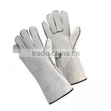 Natural colour Welding Gloves with CE en12477