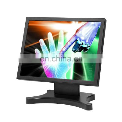 15inch Industrial LCD Monitor Computer PC Metal Case Monitor Touch Screen  Display