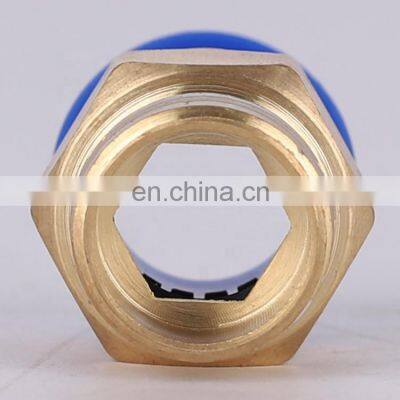 PC Type 4MM 6MM 8MM 10MM 12MM Plastic Pneumatic Tube Hose Connector Straight Air Hose Pipe Fitting