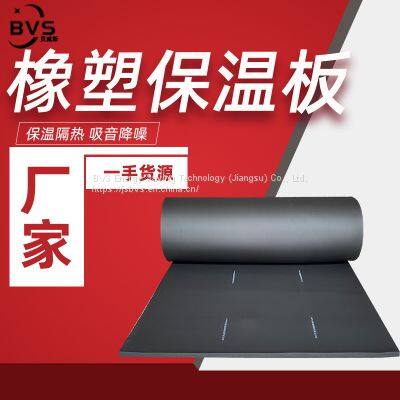 BVS Rubber Roll, Multi-Function Soundproof Rubber Foam Sheet DIY Foam Sheet (Black)