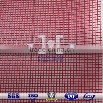 Red Steel Cord Polyurethane Screen Mesh