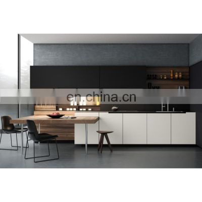 Modern Luxury Black Lacquer Kitchen Cabinets designs