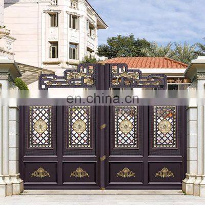 High quality wrought iron gate front gate swing driveway gates