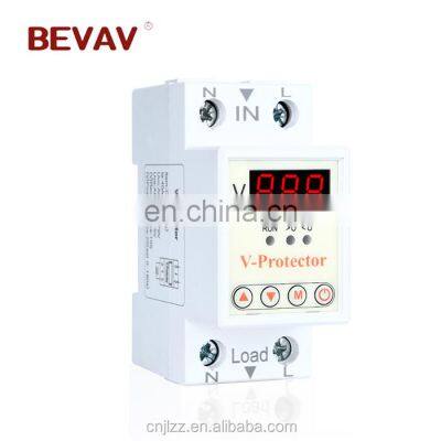 Adjustable Intelligent Over&Under Voltage Protector V-Protector 40A 63A Home Appliance Guardian photo-4