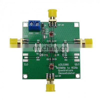 400MHz-6GHz ADL5380 6GHz Bandwidth Mixing IQ Frequency Mixer Module Quadrature Demodulator