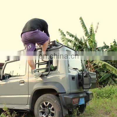 Aluminum Black Side Ladder Step for Suzuki Jimny 2019+ JB64 JB74 JB64W JB74W Side Ladder photo-3