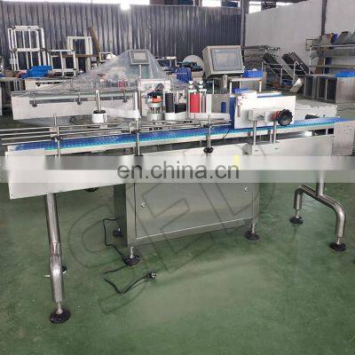 Adhesive Automatic Round Tube Bottle Private Labeling Machine