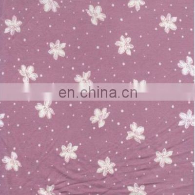 hot sale DBP polyester No Moq custom designs DTY double brushed poly printed fabric Vai in poly chai doi DTY