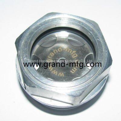 Aluninum Oil Level Sight Glasses OEM and ODM Service G3/4 Inch
