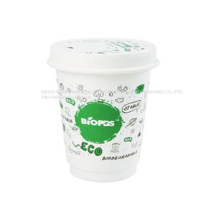 Compostable PBS Paper Coffee Cups