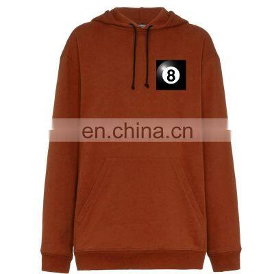 New Design 2021 Maroon Pullover Hoodie for Men, Custom Made 100% Cotton Oversize Plain Body Warmer Sweatshirts, photo-3
