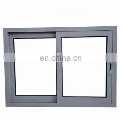 aluminium Double glass sliding window for America against The hurricane