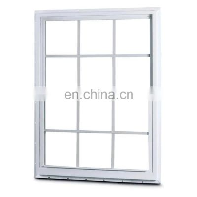 Double glazing aluminum double hung window single hung windows