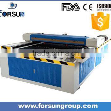 Made in China CE certificate CO2 laser cutting machine for leather cloth garment