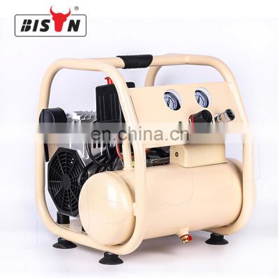 Bison China Best Safety Valve Silent Air Compressor Oilless Air Compressor