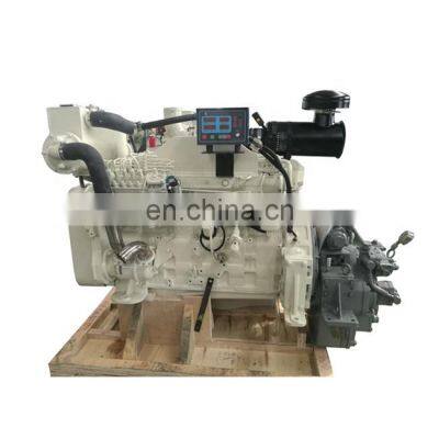 Water cooled 250HP Cumins 6CTA8.3 marine engine with gearbox