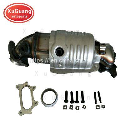High Quality Three Way Catalytic Converter For Honda Civic Carton With Sheathing and Accessories photo-3