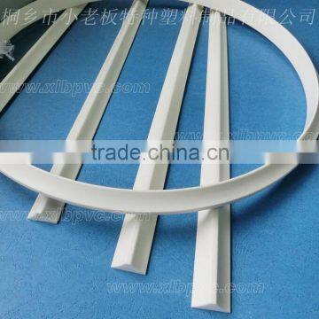 Pvc Foam Fillet/PVC Chamfer/PVC Plastic Chamfer Profile