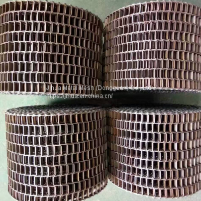 Stainless steel carbon steel Great Wall Horseshoe Belt/Great Wall Conveyor Net Belt